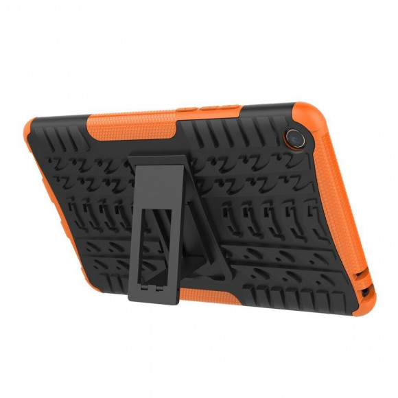 Чехол Hybrid Armor для Xiaomi Mi Pad 4 - 8 дюймов (черный + оранжевый)