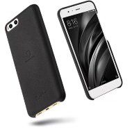 Кожаная накладка LENUO для Xiaomi Mi6 (черный)