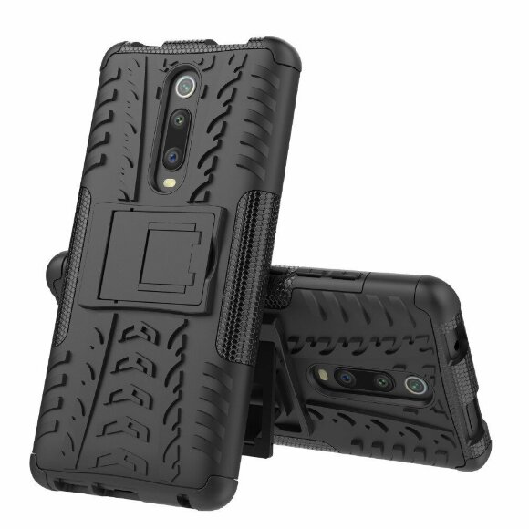 Чехол Hybrid Armor для Xiaomi Redmi K20 / Redmi K20 Pro / Xiaomi Mi 9T / Mi 9T Pro (черный)