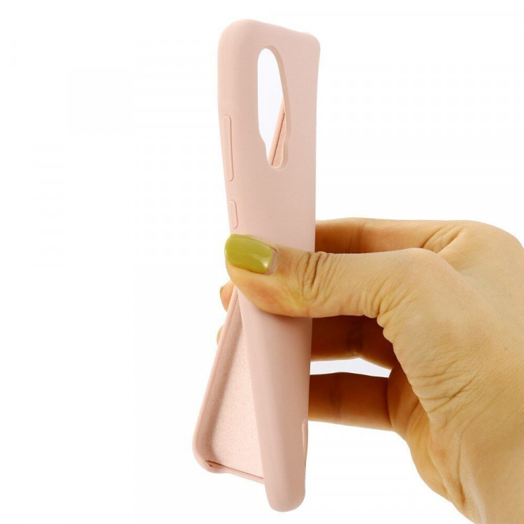 Силиконовый чехол Mobile Shell для Xiaomi Mi CC9e / Xiaomi Mi A3 (розовый)