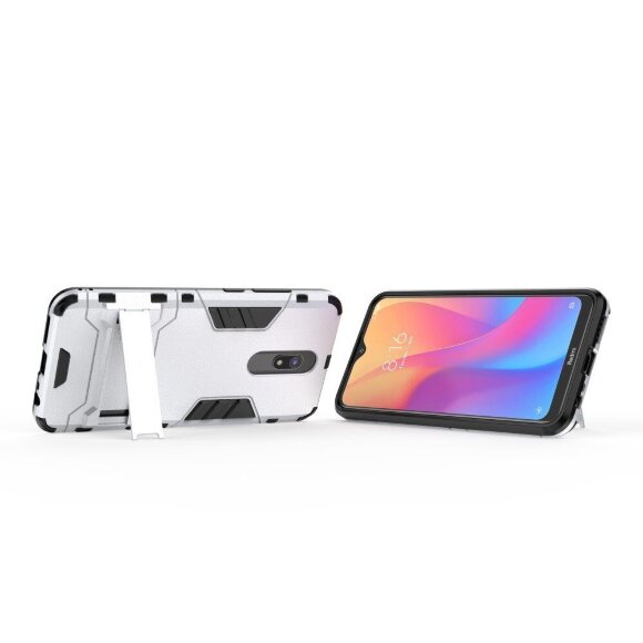 Чехол Duty Armor для Xiaomi Redmi 8 / Redmi 8A (серебряный) Чехол Duty Armor для Xiaomi Redmi 8 / Redmi 8A (серебряный)