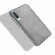 Кожаная накладка-чехол для Samsung Galaxy A70 (серый)