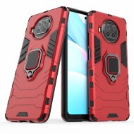 Чехол Armor Ring Holder для Xiaomi Mi 10T Lite 5G / Redmi Note 9 Pro 5G (красный)