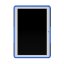 Чехол Hybrid Armor для Huawei MediaPad T3 10 (черный + голубой)