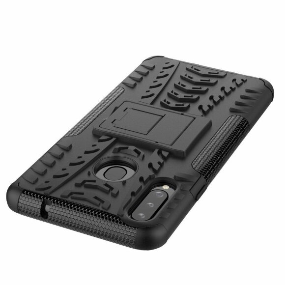 Чехол Hybrid Armor для Samsung Galaxy A20s (черный)