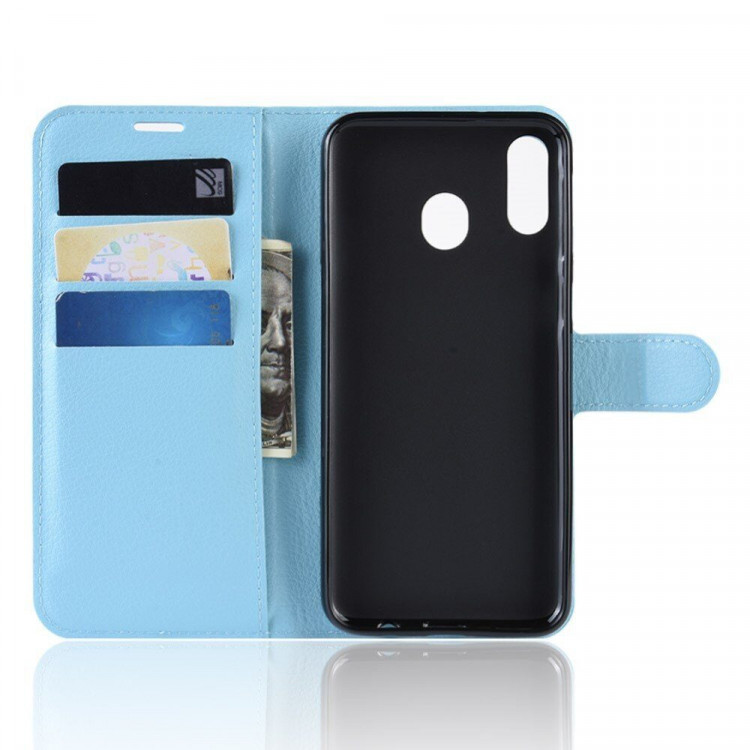 Чехол для Samsung Galaxy M20 (голубой)