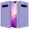 Силиконовый чехол Mobile Shell для Samsung Galaxy S10+ (Plus) (фиолетовый)