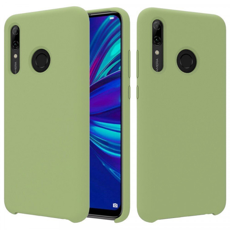 Силиконовый чехол Mobile Shell для Huawei P Smart+ (Plus) 2019 / Enjoy 9s / Honor 10i (темно-зеленый)