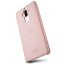 Кожаная накладка LENUO для Huawei Mate 9 (розовый)