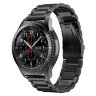 Стальной браслет Solid Stainless для Samsung Gear S3 Frontier / S3 Classic / Galaxy Watch 46мм / Watch 3 (45мм) (черный)