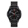 Стальной браслет Solid Stainless для Samsung Gear S3 Frontier / S3 Classic / Galaxy Watch 46мм / Watch 3 (45мм) (черный)