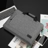 Сумка TAIKESEN для ноутбука и Macbook 15,6 дюймов (темно-серый)