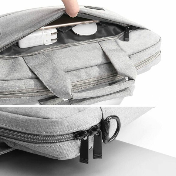 Сумка TAIKESEN для ноутбука и Macbook 15,6 дюймов (темно-серый) Сумка TAIKESEN для ноутбука и Macbook 15,6 дюймов (темно-серый)