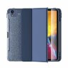Чехол Drop-Resistant для Apple iPad Pro 12.9 (Серия - 2018 года) (темно-синий)