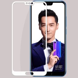 Защитное стекло 3D для Huawei Honor 10 (белый)