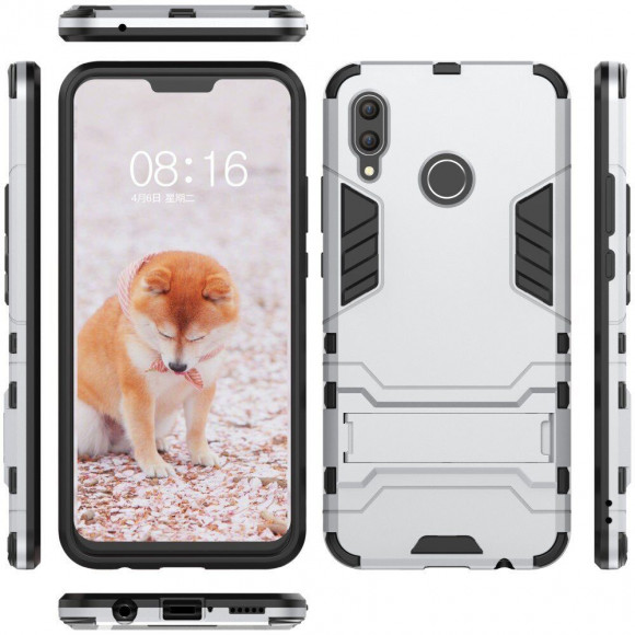 Чехол Duty Armor для Huawei nova 3 (серебряный)
