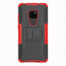 Чехол Hybrid Armor для Huawei Mate 20 (черный + красный)