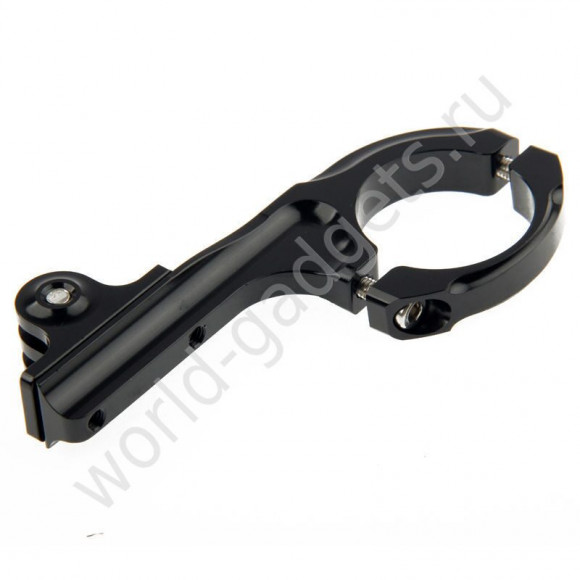 Удлиненное алюминиевое крепление на велосипед для GoPro HD Hero / Hero 2 / Hero 3 (черный)