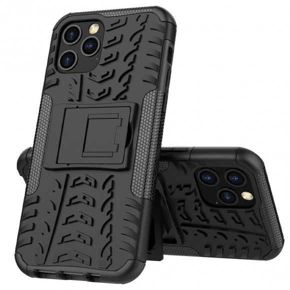 Чехол Hybrid Armor для iPhone 12 Pro Max (черный)
