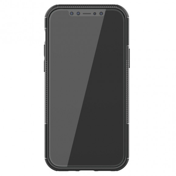 Чехол Hybrid Armor для iPhone 12 Pro Max (черный)