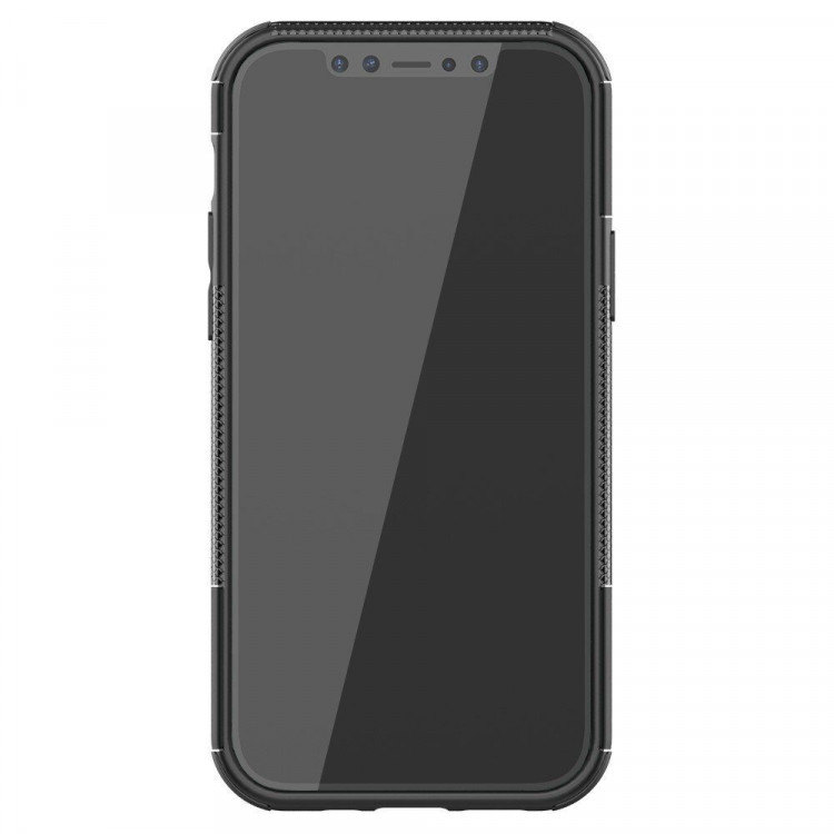 Чехол Hybrid Armor для iPhone 12 Pro Max (черный)