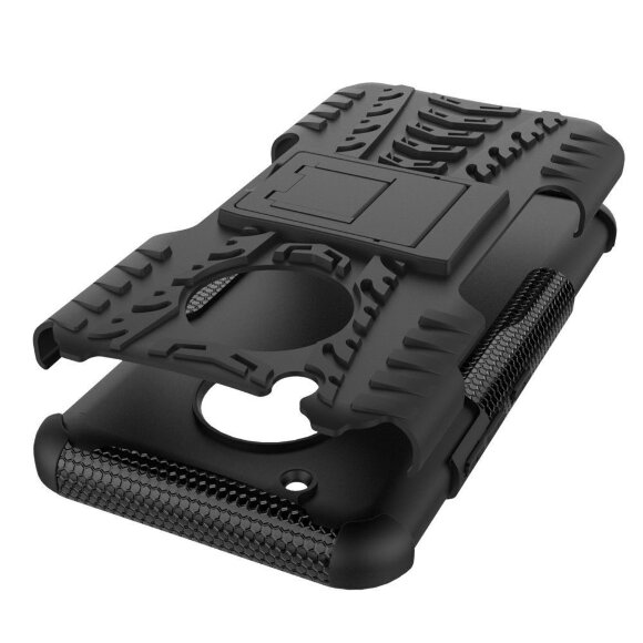 Чехол Hybrid Armor для Motorola Moto G5 Plus (черный)