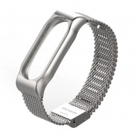 Сетчатый браслет для Xiaomi Mi Band 2 (серебряный) Сетчатый браслет для Xiaomi Mi Band 2 (серебряный)