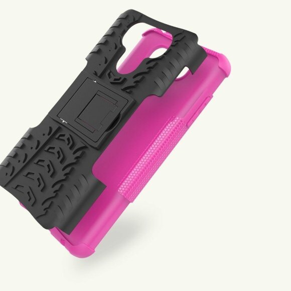 Чехол Hybrid Armor для LG G6 (черный + розовый) Чехол Hybrid Armor для LG G6 (черный + розовый)