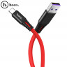 Кабель Quick Charge HOCO X22 USB QC3.0 + Type-C (красный)