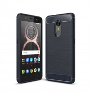 Чехол-накладка Carbon Fibre для Lenovo K8 (темно-синий) Чехол-накладка Carbon Fibre для Lenovo K8 (темно-синий)