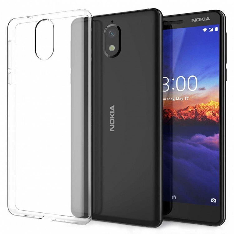 Силиконовый TPU чехол для Nokia 3.1