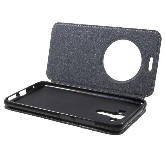 Чехол с окном ASUS Zenfone 3 Laser ZC551KL (черный)