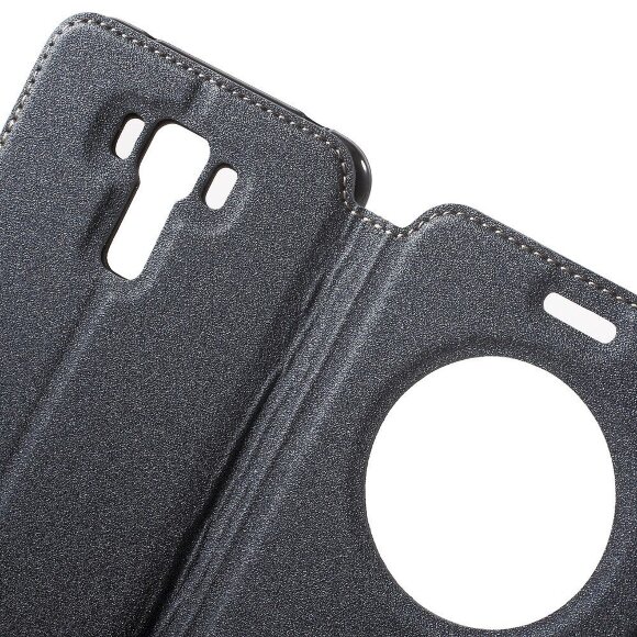 Чехол с окном ASUS Zenfone 3 Laser ZC551KL (черный)