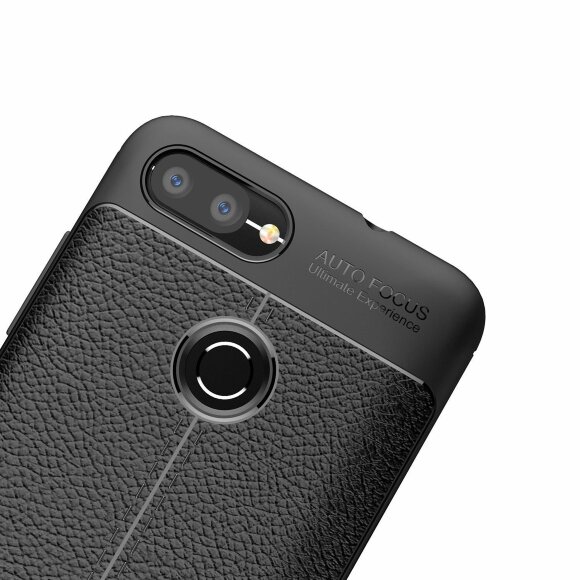 Чехол-накладка Litchi Grain для Asus ZenFone Max Plus (M1) ZB570TL (серый) Чехол-накладка Litchi Grain для Asus ZenFone Max Plus (M1) ZB570TL (серый)