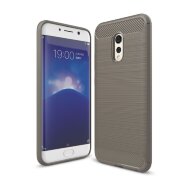 Чехол-накладка Carbon Fibre для Vivo XPlay 6 (серый)