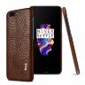 Чехол-накладка iMak Ruiyi Crocodile для OnePlus 5 (коричневый)