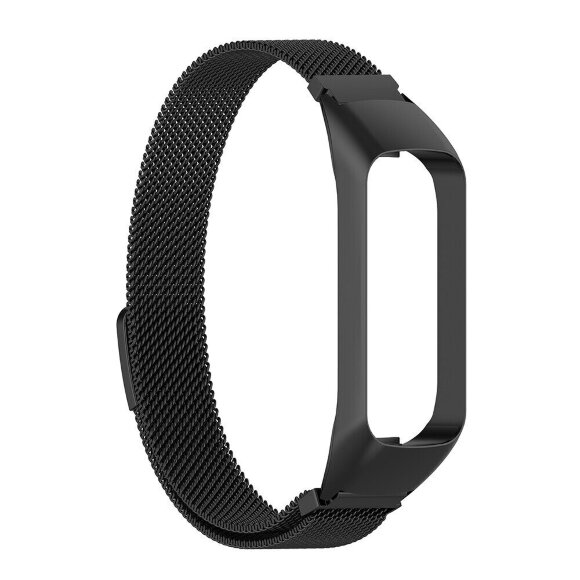 Браслет Миланская петля для Samsung Galaxy Fit 2 SM-R220 (черный)