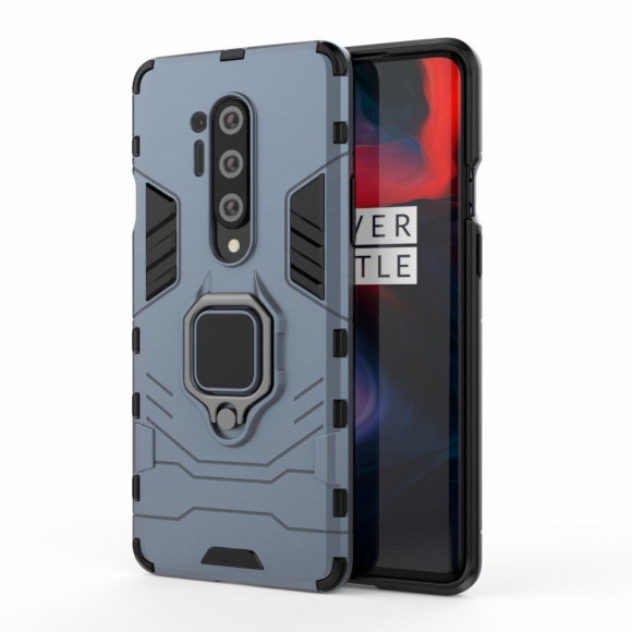 Чехол Armor Ring Holder для OnePlus 8 Pro (темно-синий) Чехол Armor Ring Holder для OnePlus 8 Pro (темно-синий)