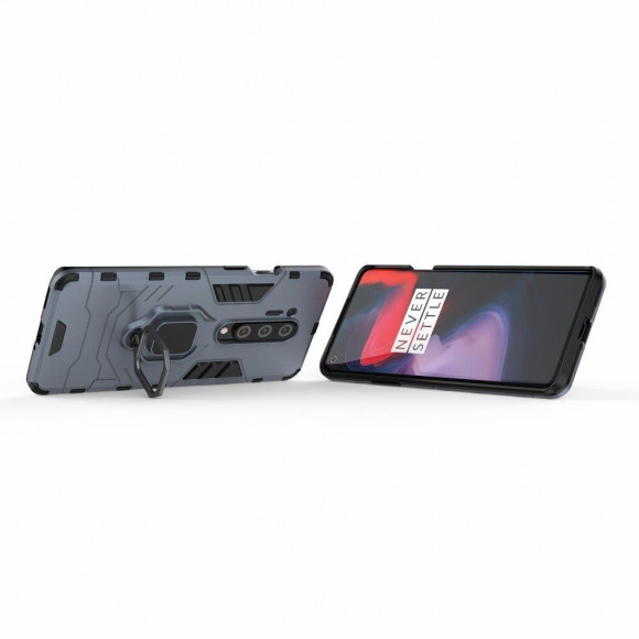 Чехол Armor Ring Holder для OnePlus 8 Pro (темно-синий) Чехол Armor Ring Holder для OnePlus 8 Pro (темно-синий)