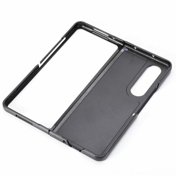 Чехол Carbon Design для Samsung Galaxy Z Fold4 (голубой)