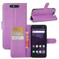 Чехол с визитницей для ZTE Blade V8 (фиолетовый) Чехол с визитницей для ZTE Blade V8 (фиолетовый)