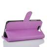 Чехол с визитницей для ZTE Blade V8 (фиолетовый)