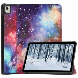 Чехол Smart Case для Nokia T21 (Milky Way Nebula)
