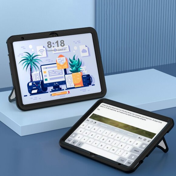 Чехол Shockproof Protective для iPad 10 2022 - 10,9 дюйма (черный)
