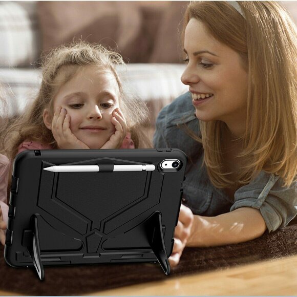 Чехол Shockproof Protective для iPad 10 2022 - 10,9 дюйма (черный)