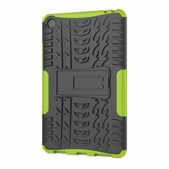 Чехол Hybrid Armor для Xiaomi Mi Pad 4 - 8 дюймов (черный + зеленый)