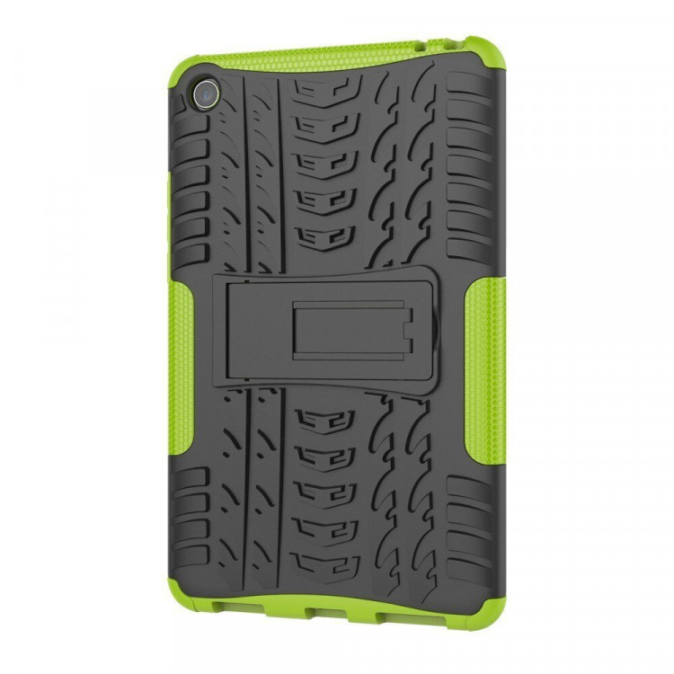 Чехол Hybrid Armor для Xiaomi Mi Pad 4 - 8 дюймов (черный + зеленый)