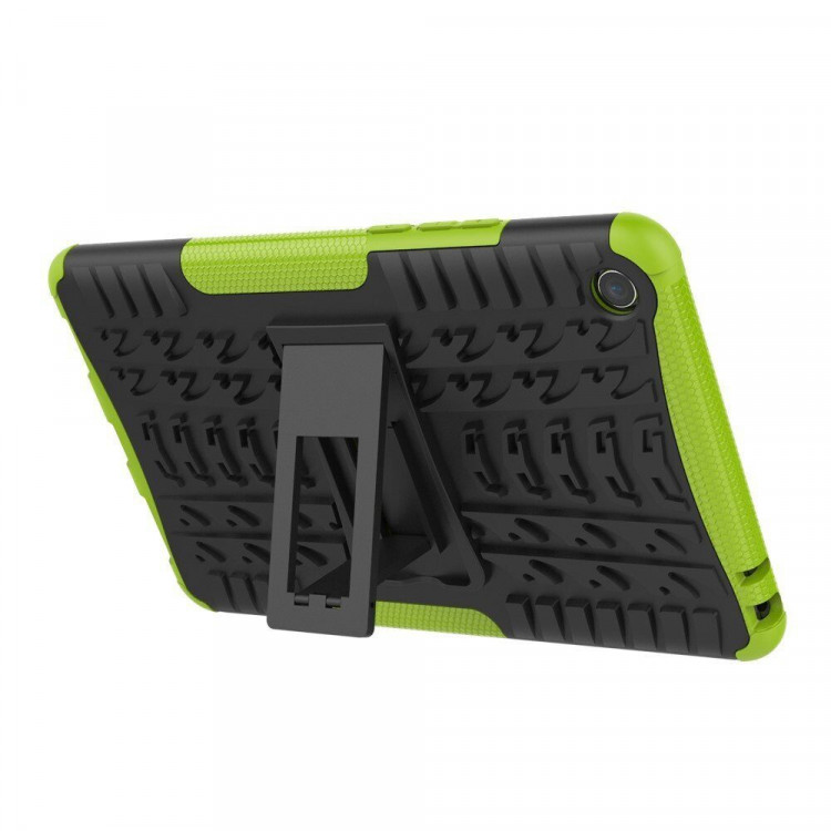 Чехол Hybrid Armor для Xiaomi Mi Pad 4 - 8 дюймов (черный + зеленый)