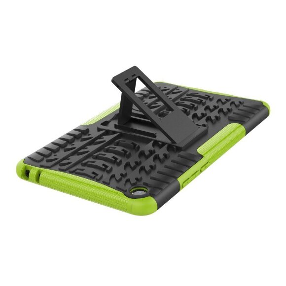Чехол Hybrid Armor для Xiaomi Mi Pad 4 - 8 дюймов (черный + зеленый)