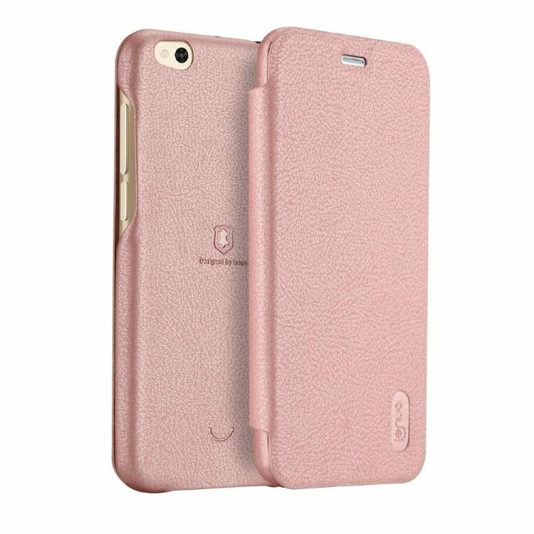 Чехол LENUO для Xiaomi Mi5C (розовый)